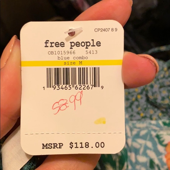 Free People Gabriella Halter Dress NWT - Picture 4 of 4